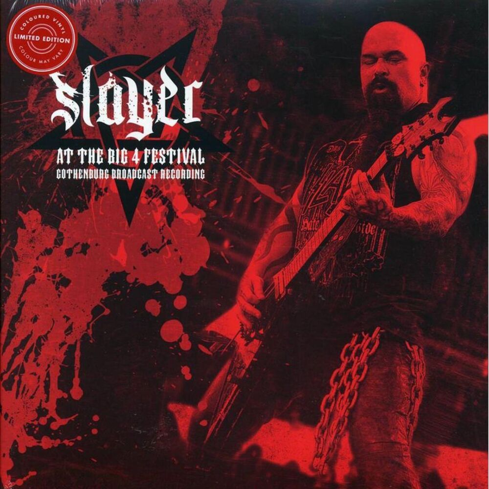 Slayer - At The Big 4 Festival: Gothenburg Broadcast Recording (ltd. ed.) (clear
